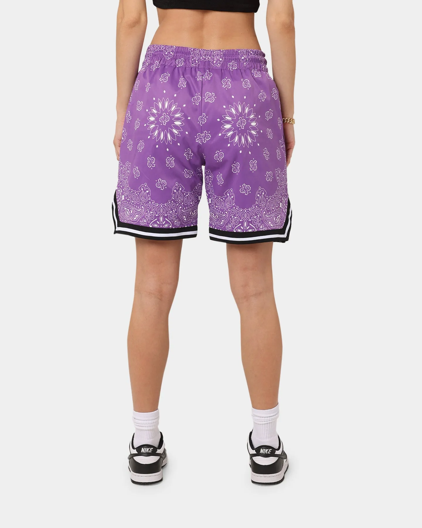 XXIII Mike Paisley Basketball Shorts Purple Slim Layer