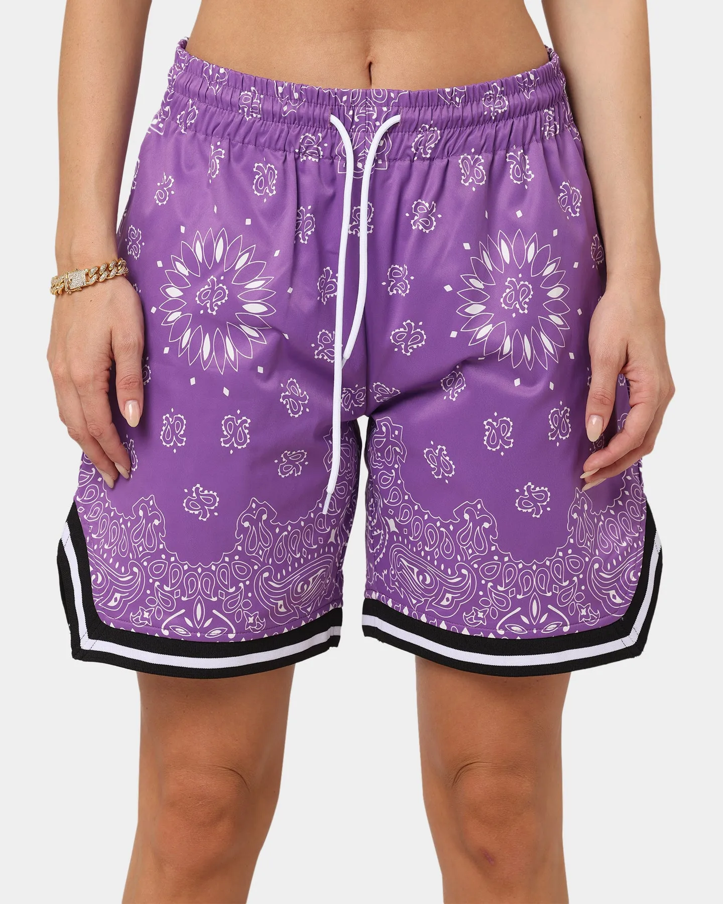 XXIII Mike Paisley Basketball Shorts Purple camping clothes