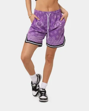 Temperature Regulating Fibers XXIII Mike Paisley Basketball Shorts Purple