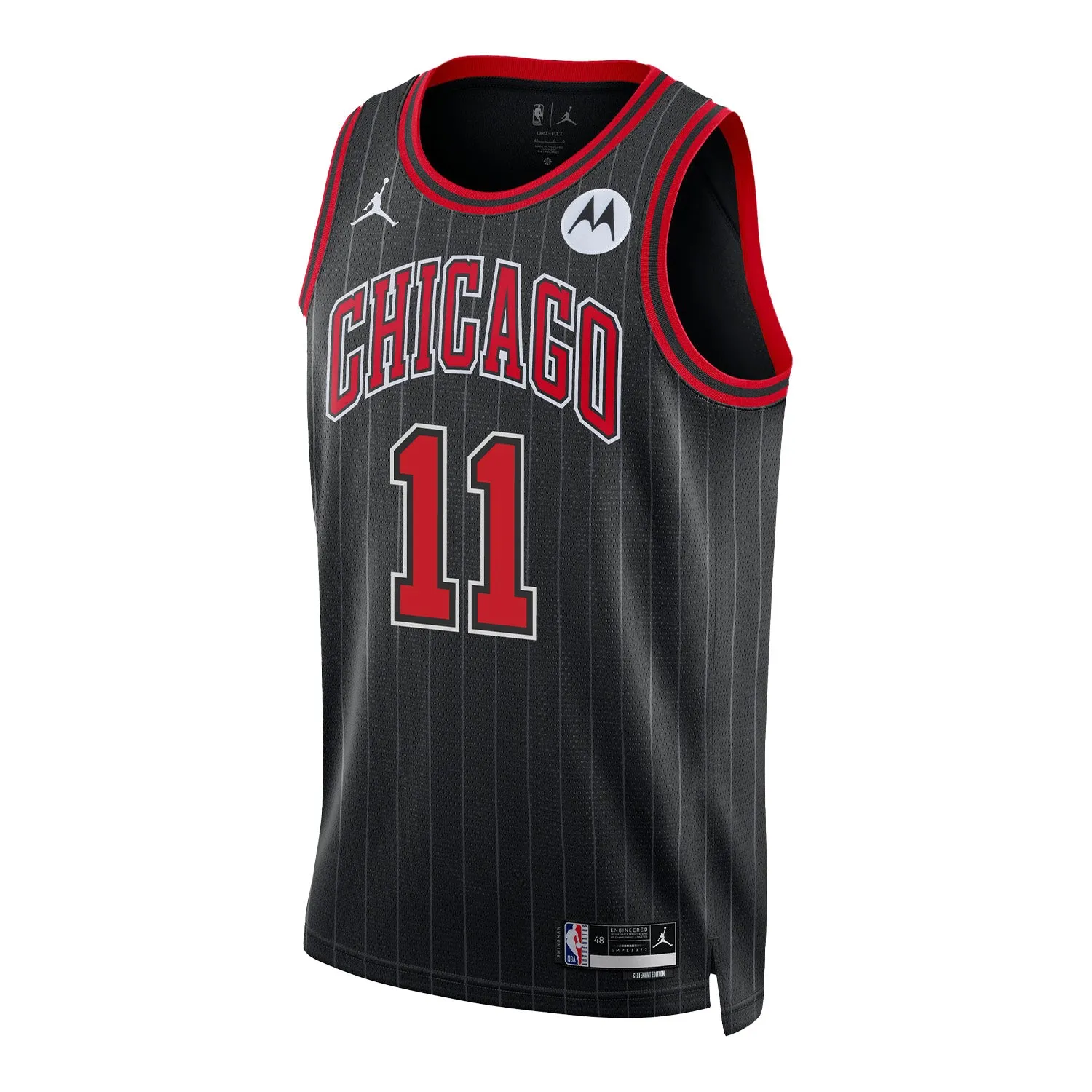 Youth Chicago Bulls Ayo Dosunmu Nike Statement Swingman Jersey 2024-25 Effortless Comfort Athletic Silhouette