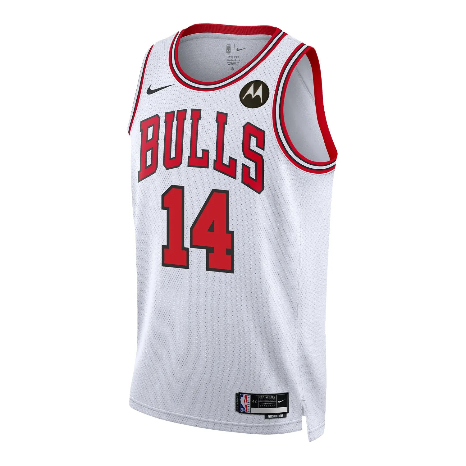 Youth Chicago Bulls Matas Buzelis Nike Association Swingman Jersey Endurance Ready Eco Friendly Recycled Polyester