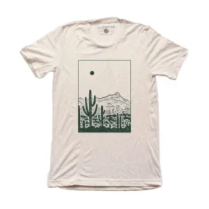 The Desert Tee-Oatmeal Eco Friendly Production All-Purpose Comfort