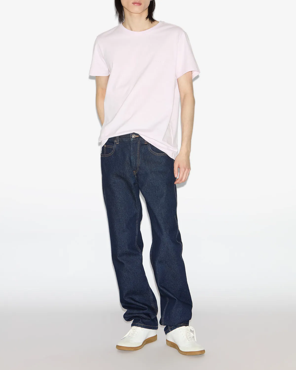 ZAFFERH T-SHIRT Flexible Ribbed Cuffs Breathable Waist