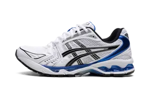 Gel Kayano 14 "White / Tuna Blue" Fit Freedom School Style