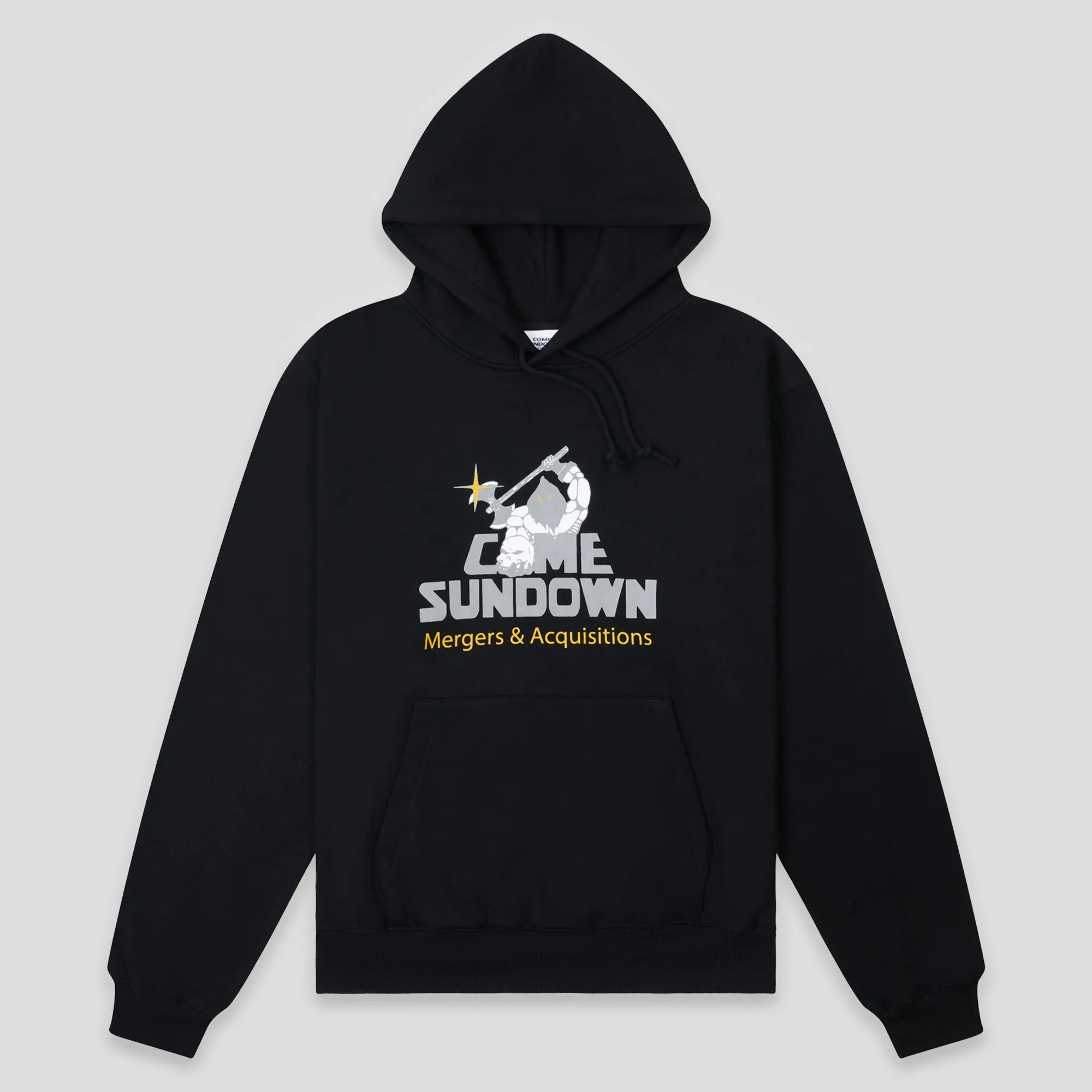 Come Sundown Mergers Hoodie - Black product holiday wearability City Style